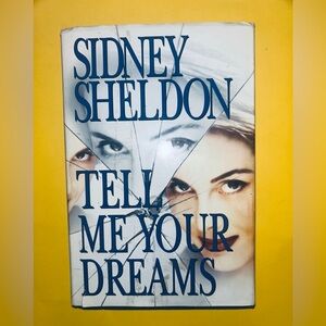 Sidney Sheldon 'Tell Me Your Dreams' Hardcover Book